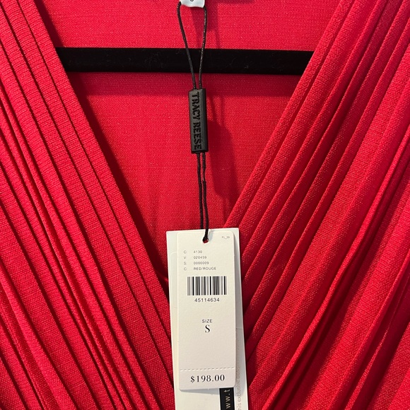 Anthropologie Dress Tracy Reese Pleated Midi Dress - Picture 3 of 9